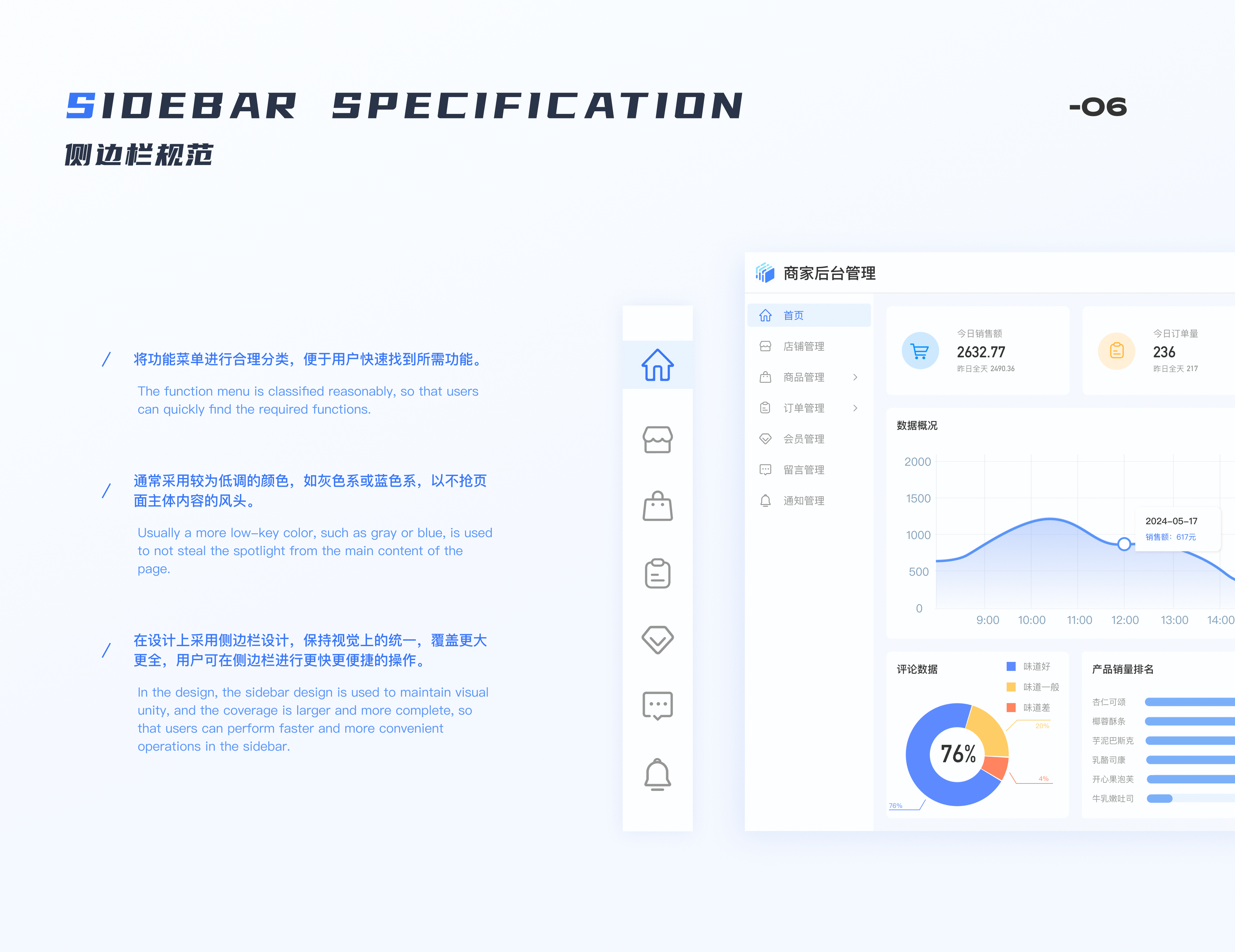 B端项目整理-商家后台管理系统