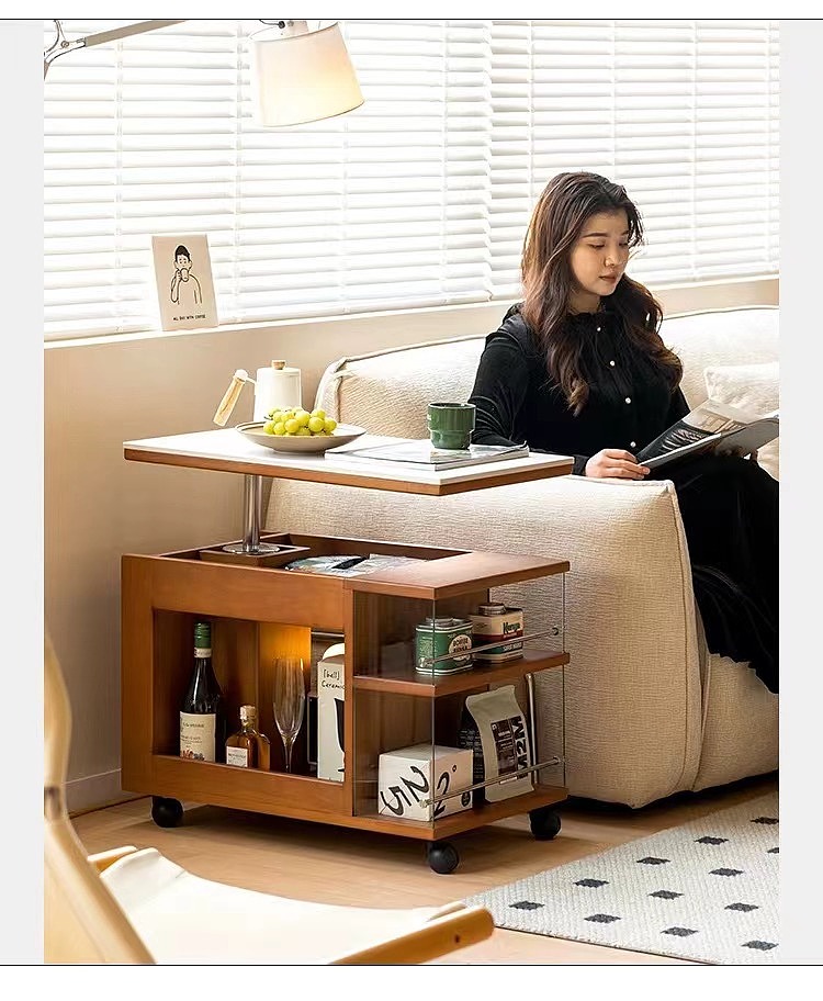 家具设计/设计感边几推车合集