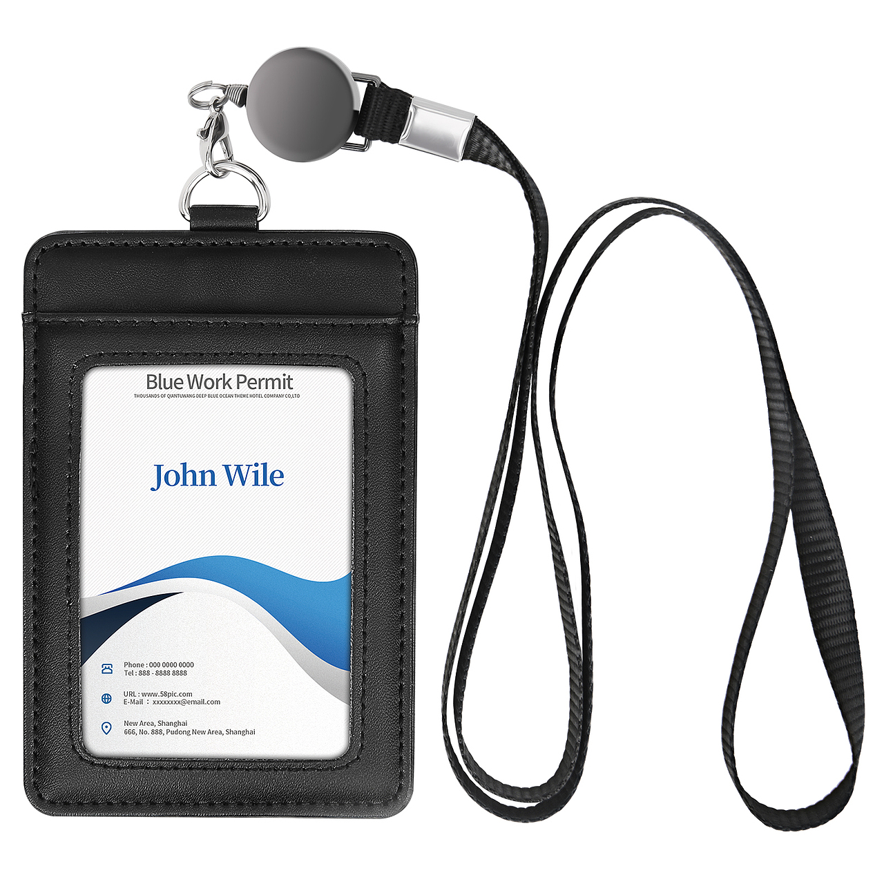 真皮卡套证件套--亚马逊