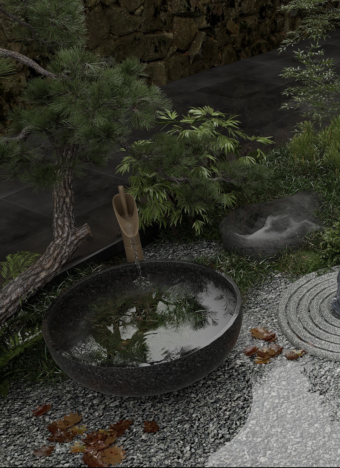 禅意景观效果图（图ZMzc2OTc2NDcy） - 其他 - 站酷设计师付缙子原创素材 - 站酷ZCOOL