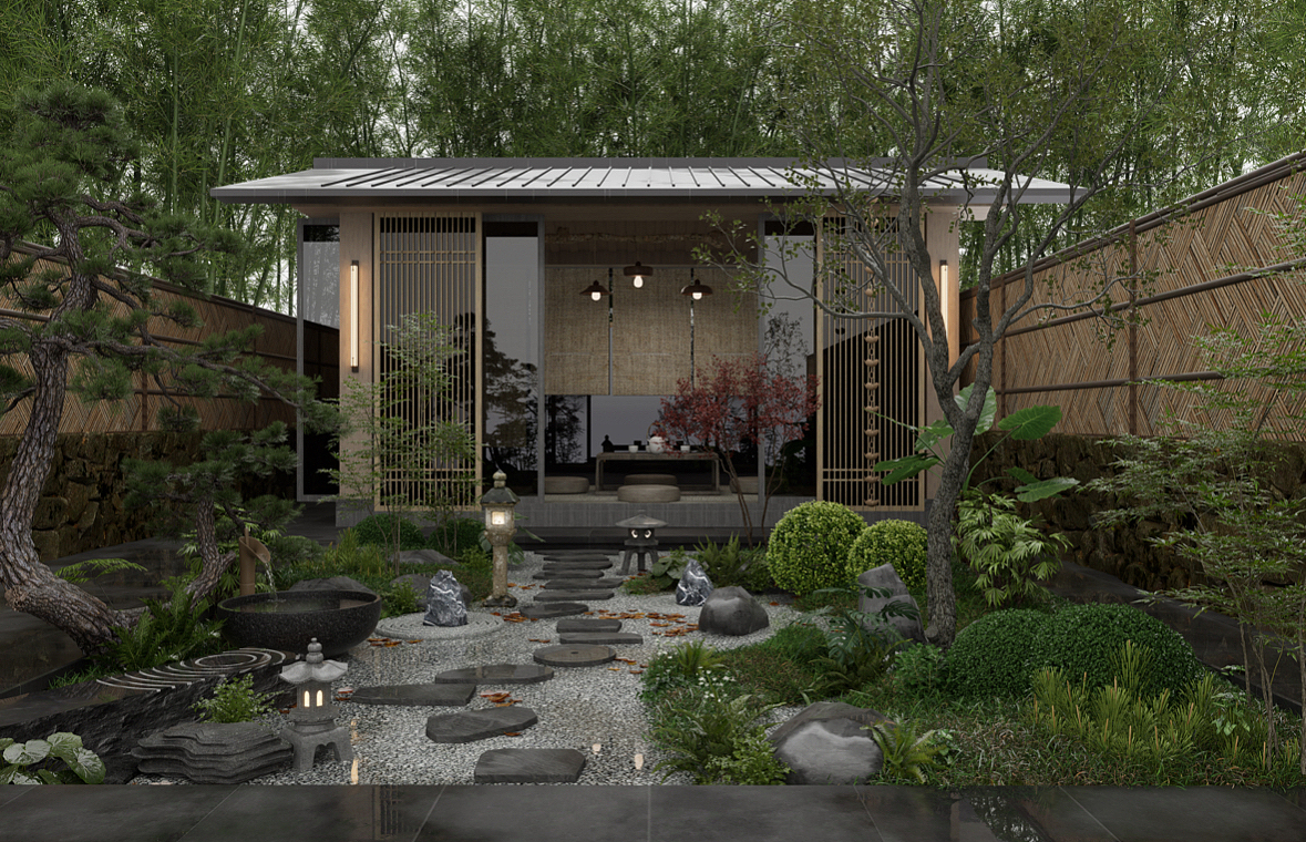 禅意景观效果图（图ZMzc2OTc2NTAw） - 其他 - 站酷设计师付缙子原创素材 - 站酷ZCOOL