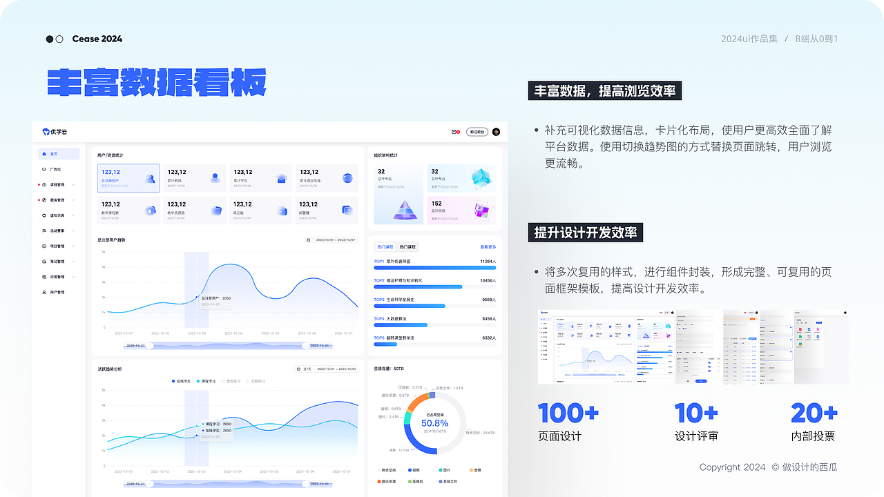 2022-2024年UI(社交app、B端)作品集