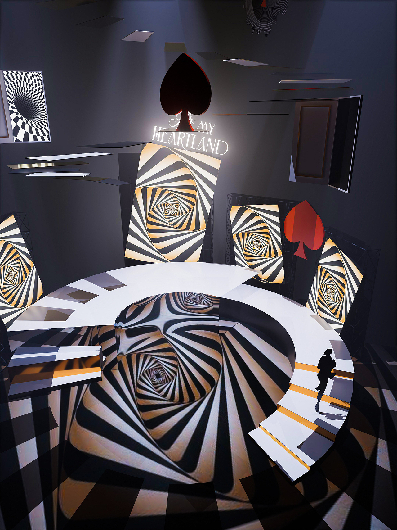 舞台设计 | 充满魔力的异空间（图ZMzc2OTg0MzYw） - 场景 - 站酷设计师阅读理解满分原创素材 - 站酷ZCOOL