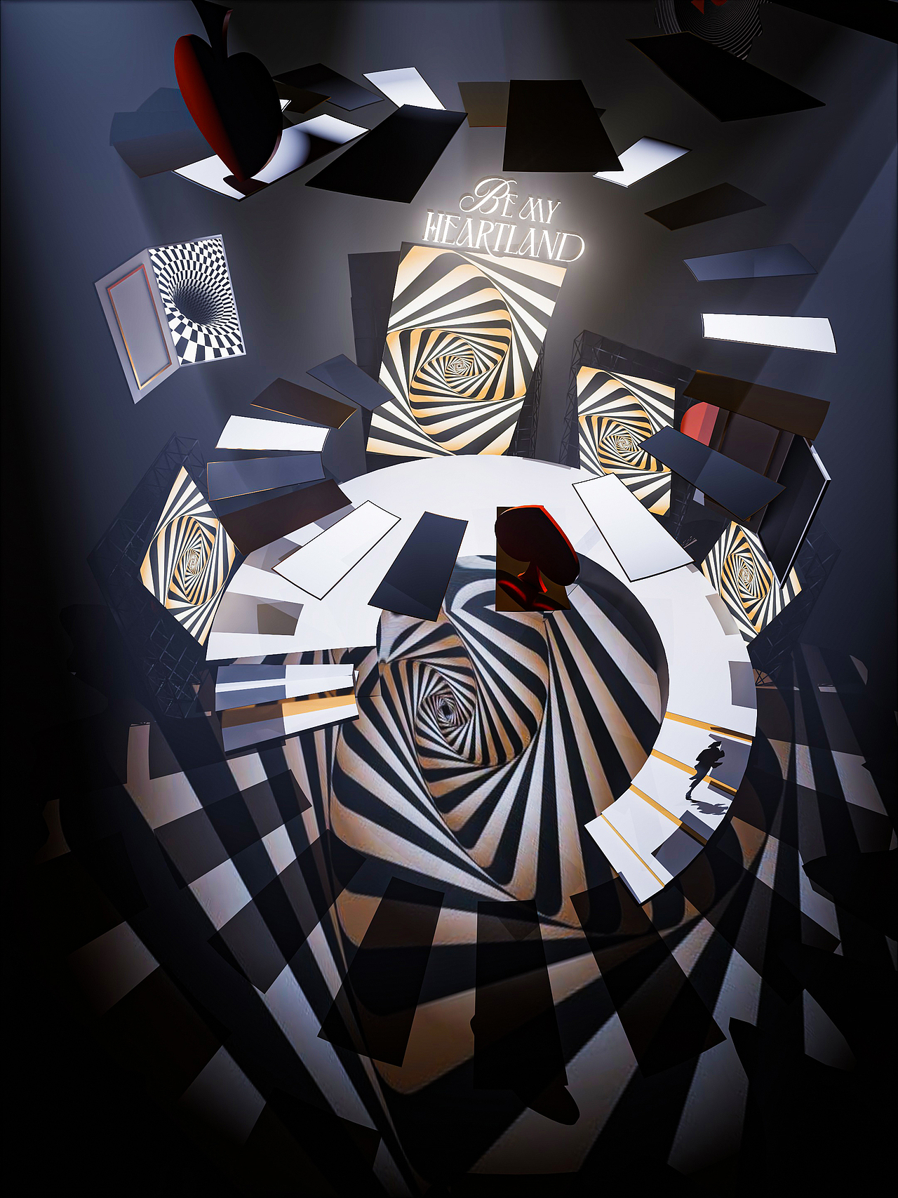 舞台设计 | 充满魔力的异空间（图ZMzc2OTg0MzY0） - 场景 - 站酷设计师阅读理解满分原创素材 - 站酷ZCOOL