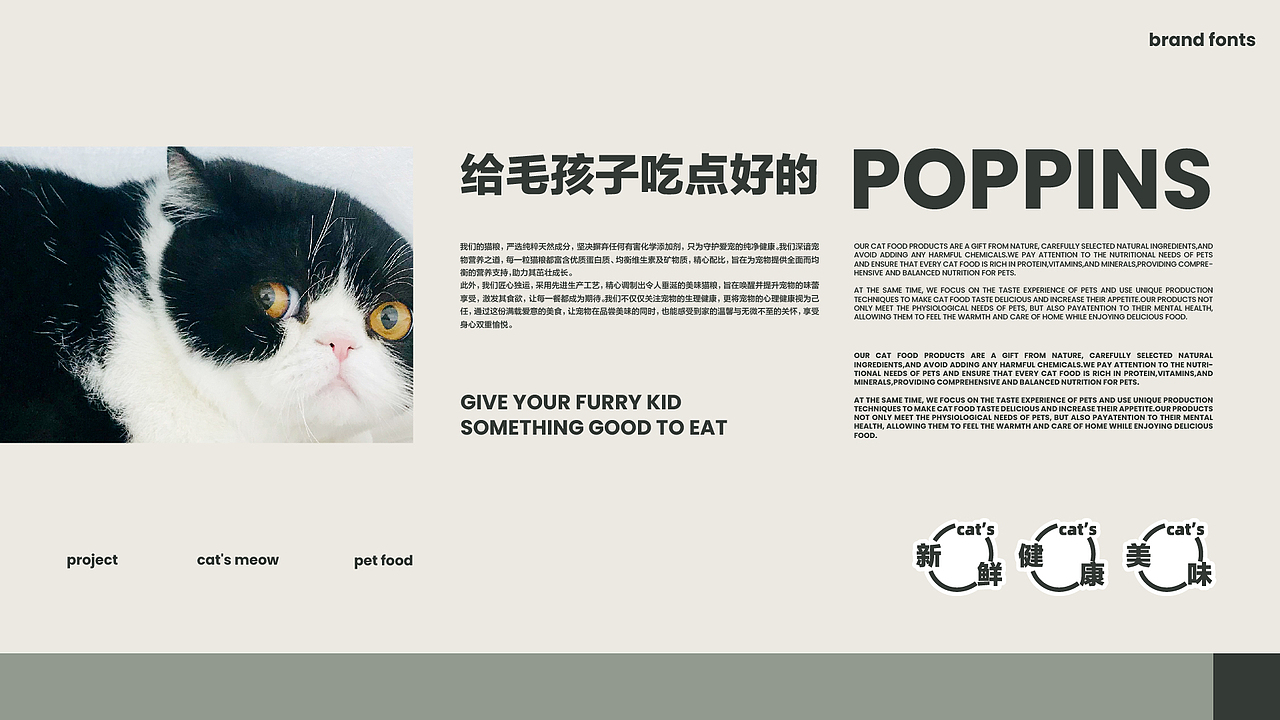 喵妙妙宠物品牌全案/宠物猫粮系列包装设计