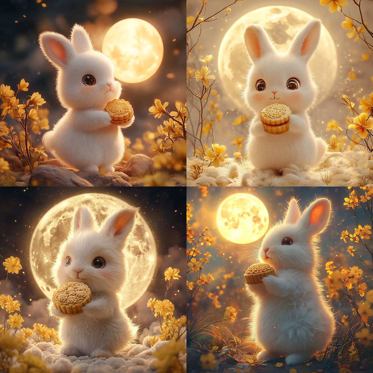 【AIGC】20 Midjourney 中秋系列