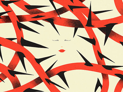 女性主题插画