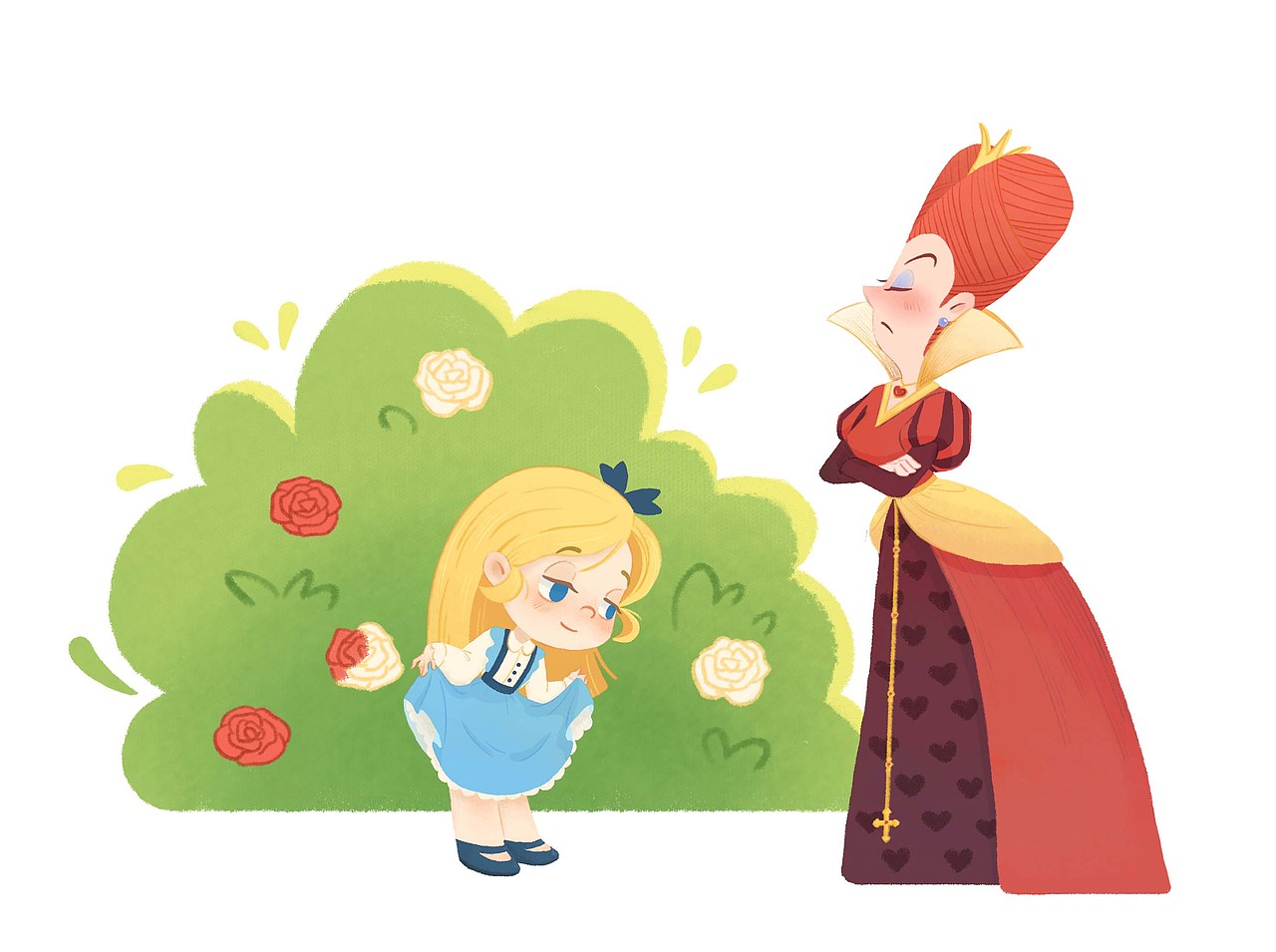 《愛麗絲夢游仙境》繪本前期人設(shè)（圖ZMzc3MDAxODgw） - 繪本 - 站酷設(shè)計師鯉魚阿心原創(chuàng)素材 - 站酷ZCOOL