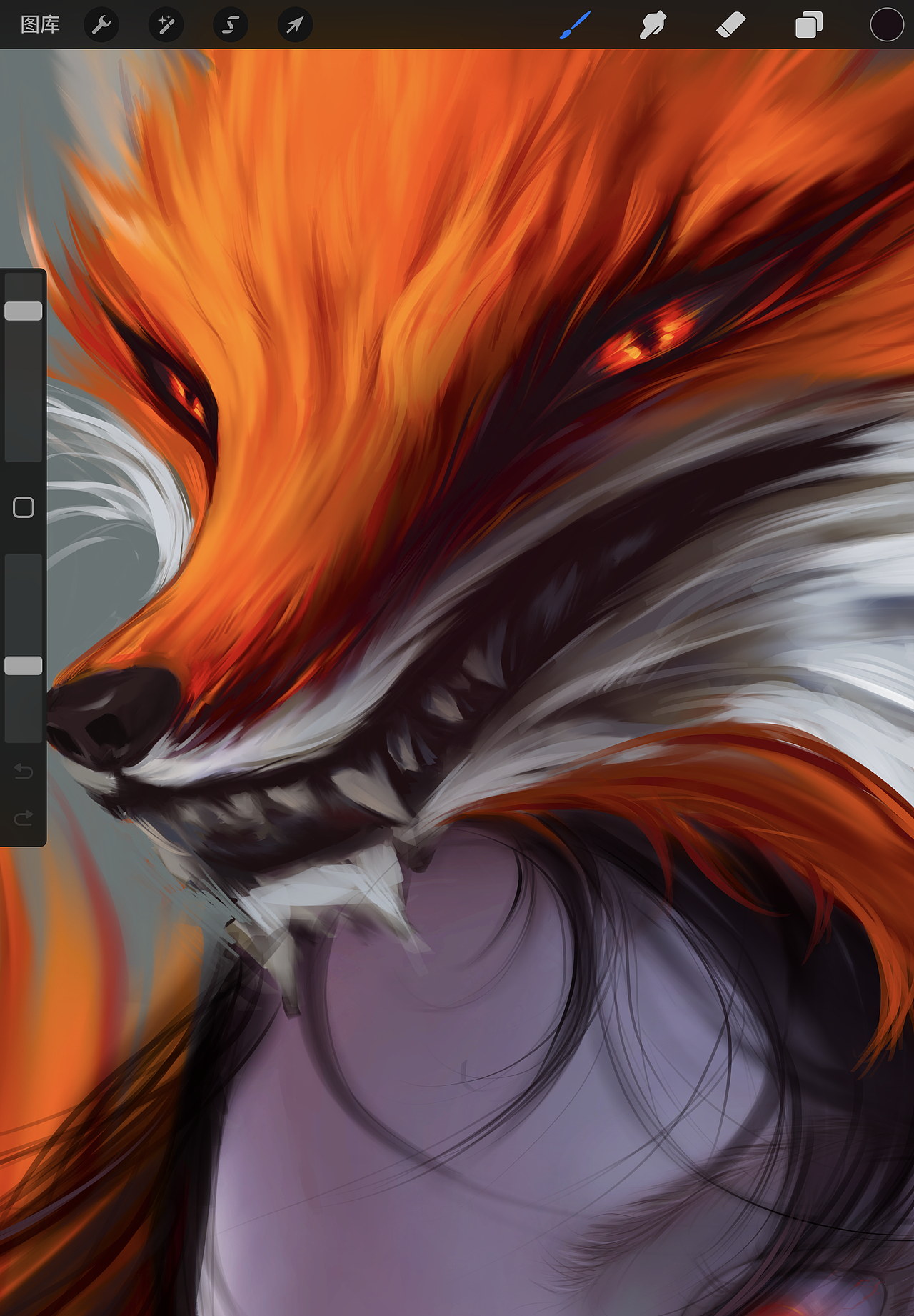 狐貍精（圖ZMzc3MDA1MTA4） - 創(chuàng)作習(xí)作 - 站酷設(shè)計師牛小花原創(chuàng)素材 - 站酷ZCOOL