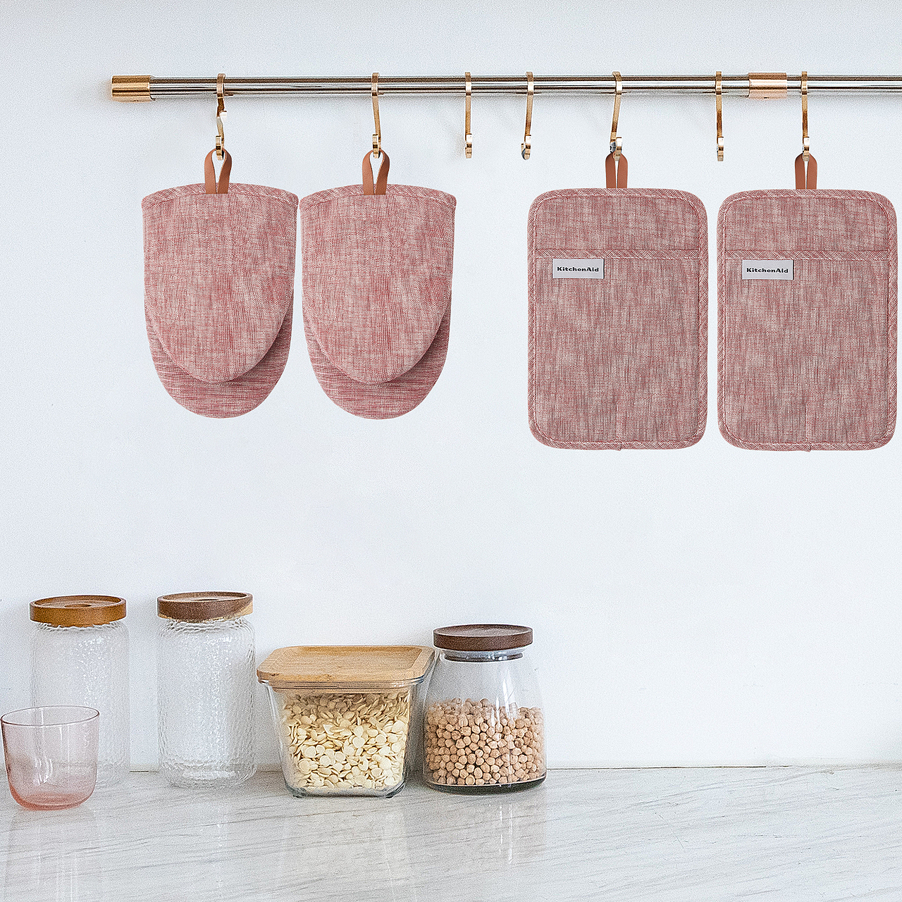 亚马逊烤箱垫热手套建模渲染