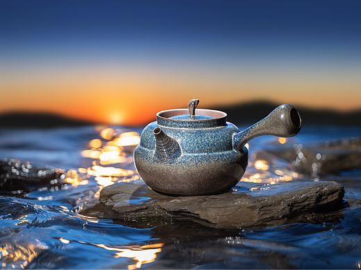 茶器拍摄 潮州砂铫壶