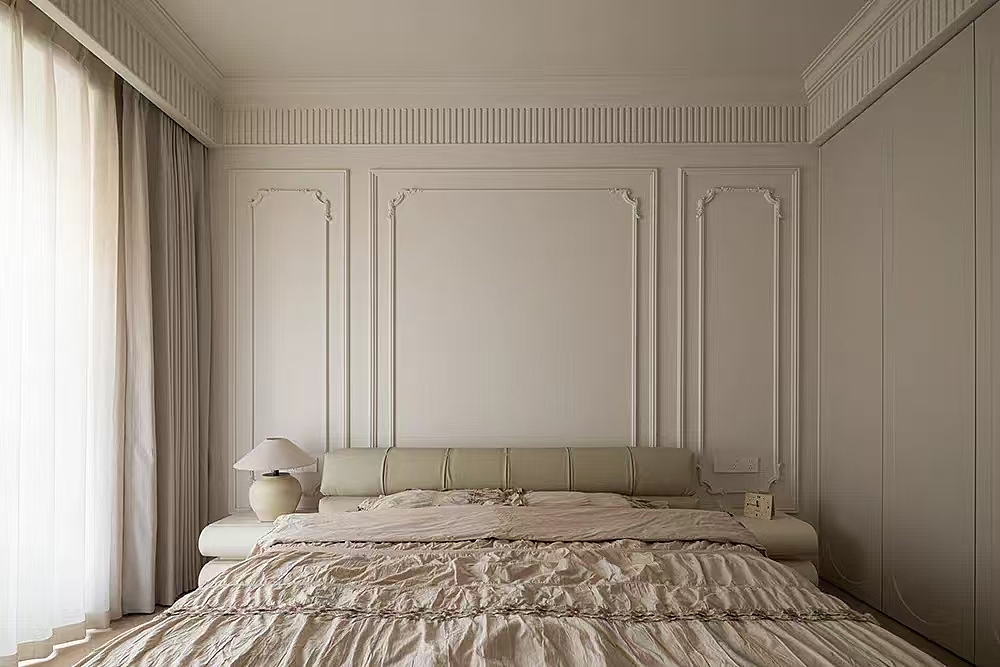 轻法式+奶油风，慵懒松弛（图ZMzc3MDIzNTgw） - 家装设计 - 站酷设计师之然13156502775原创素材 - 站酷ZCOOL