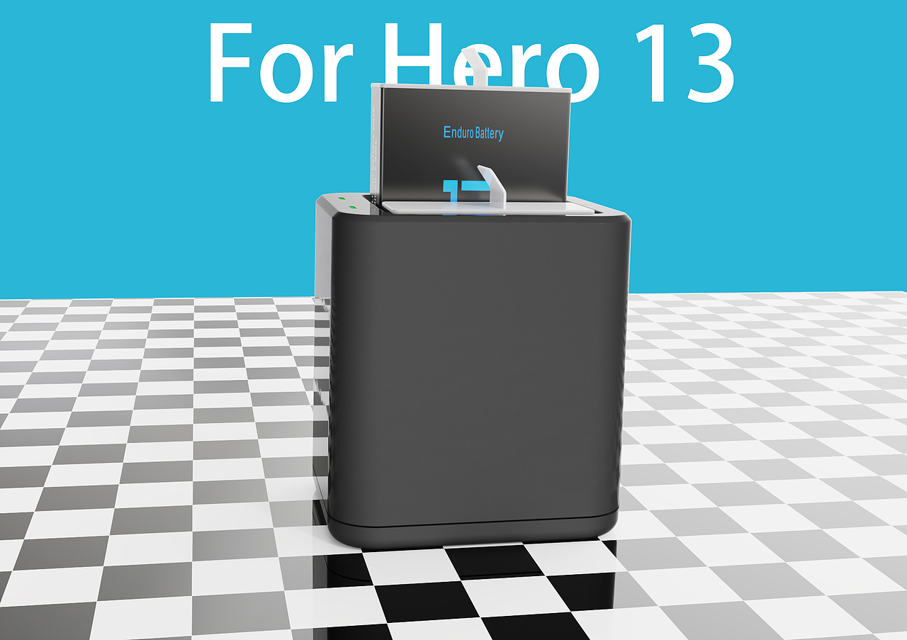 For Hero 13无人机电池海报