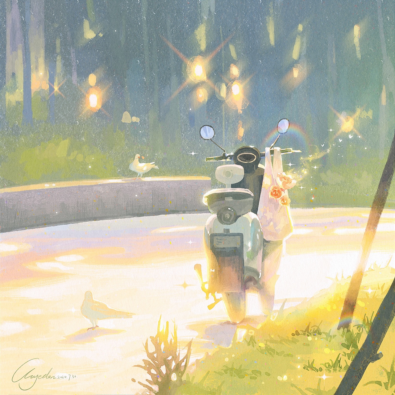 夏末合集（图ZMzc3MDMyNDUy） - 创作习作 - 站酷设计师茶叶蛋有点烫原创素材 - 站酷ZCOOL