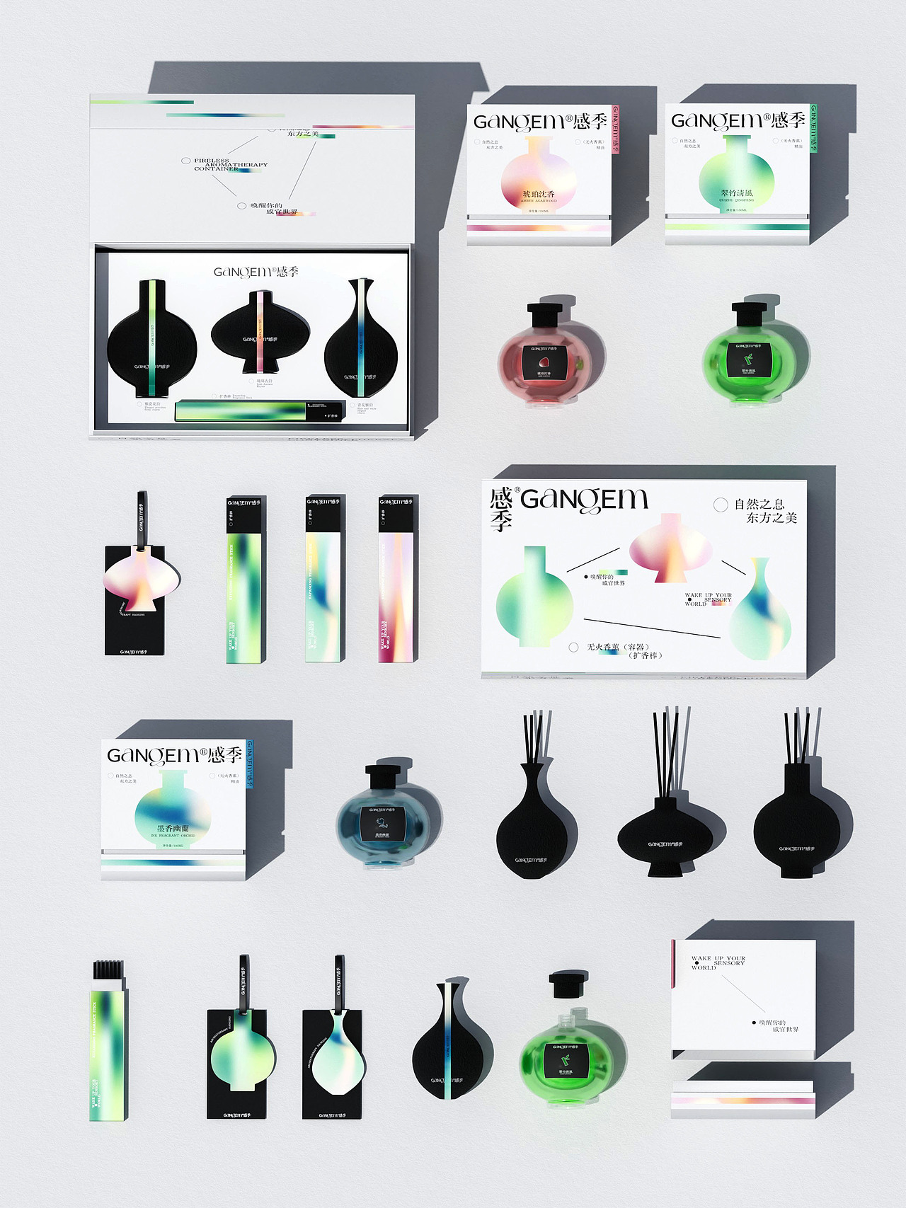 感季 香薰品牌包装全案设计｜LOGO/包装（图ZMzc3MDM1MDA0） - 品牌 - 站酷设计师野生Aran原创素材 - 站酷ZCOOL