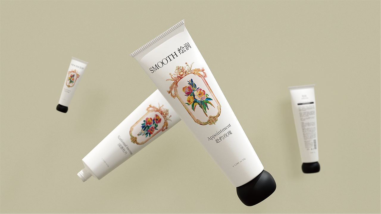 绘润护手霜包装设计（图ZMzc3MDM3MTU2） - 包装 - 站酷设计师瑞的x原创素材 - 站酷ZCOOL