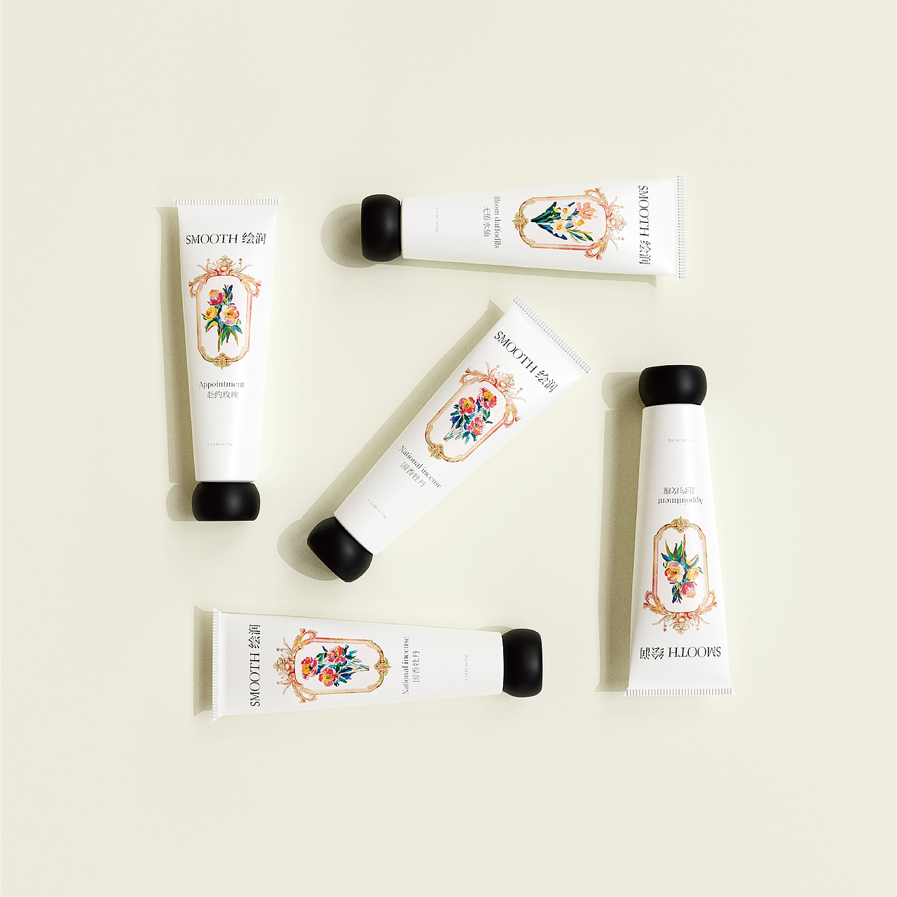 绘润护手霜包装设计（图ZMzc3MDM3MTcy） - 包装 - 站酷设计师瑞的x原创素材 - 站酷ZCOOL