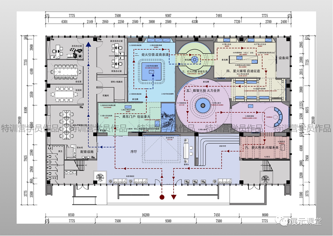 掌握这3点,让展厅参观动线更有节奏感!