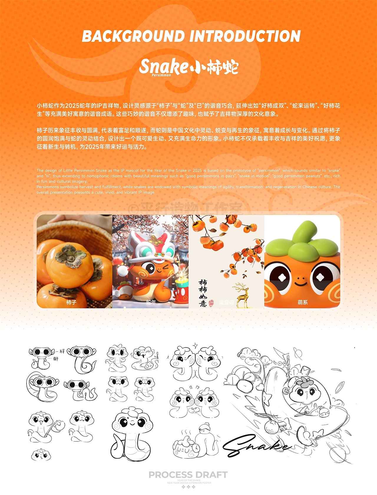 蛇来运转 | 萌系蛇年IP设计（可授权）