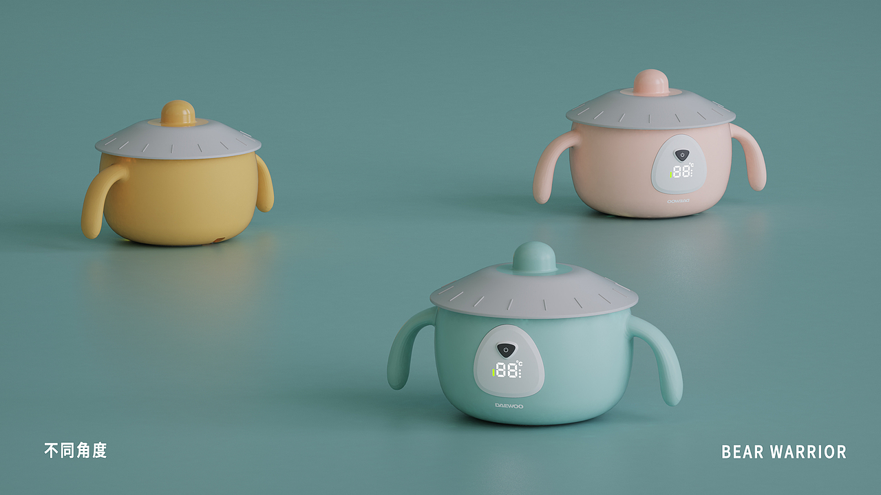 BW-侠客儿童恒温碗