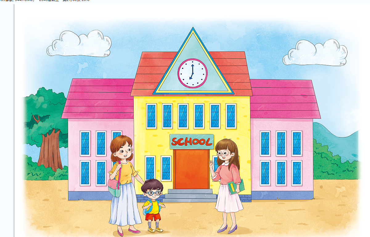 一些出版了的画稿（图ZMzc3MDU4MDEy） - 儿童插画 - 站酷设计师安语插画原创素材 - 站酷ZCOOL