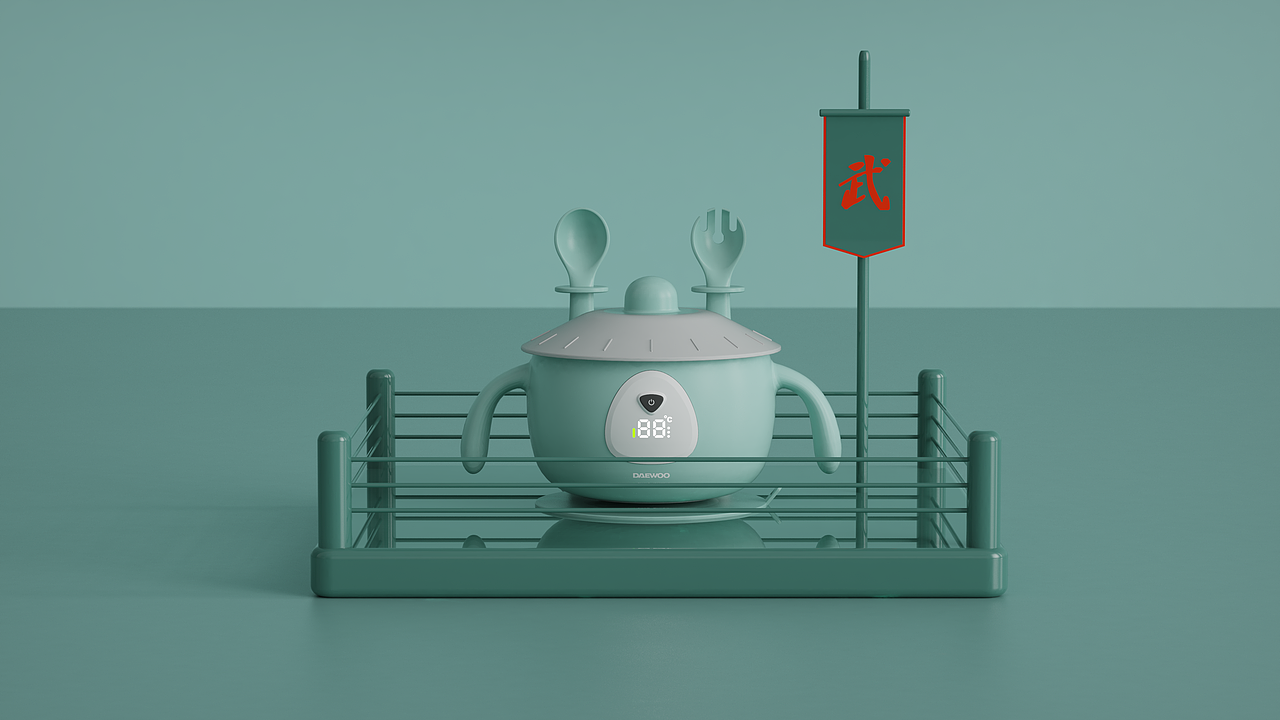 BW-侠客儿童恒温碗