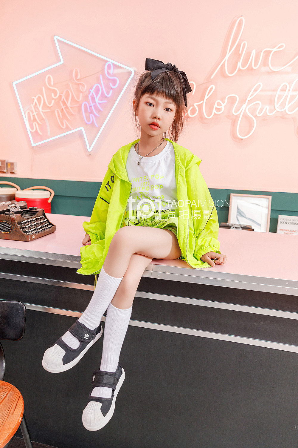 童装潮牌模特摄影