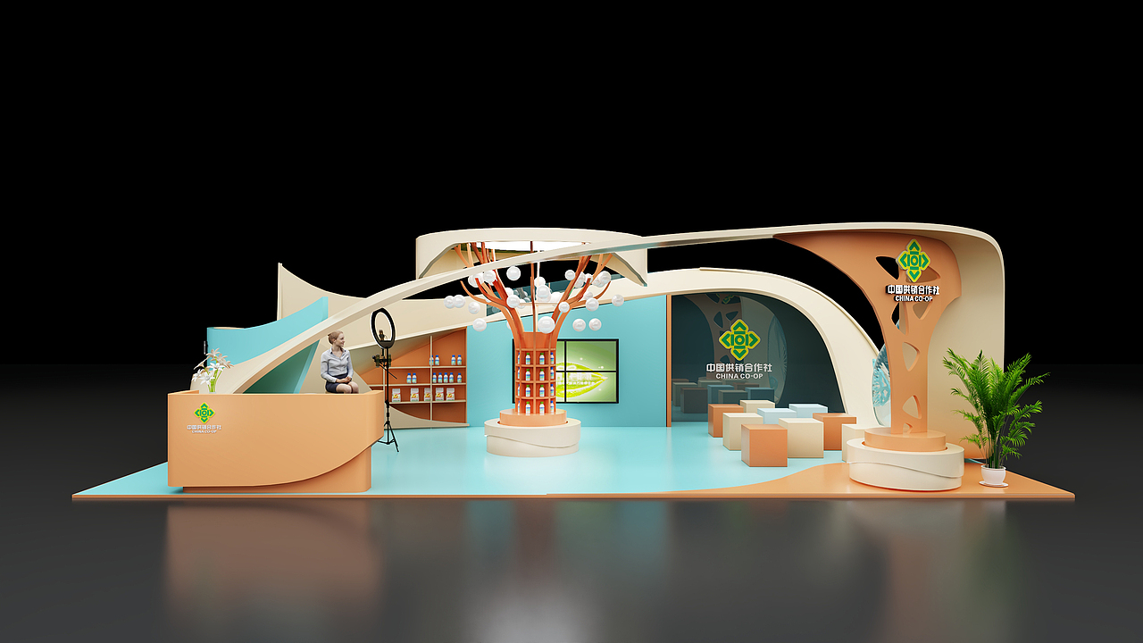 供销社展厅美陈设计