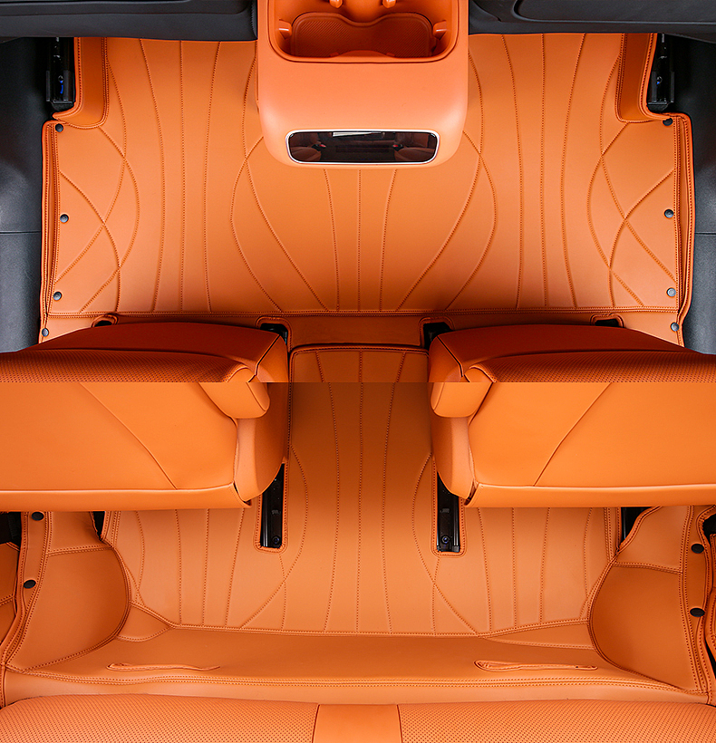 零跑C16皮革脚垫详情精修