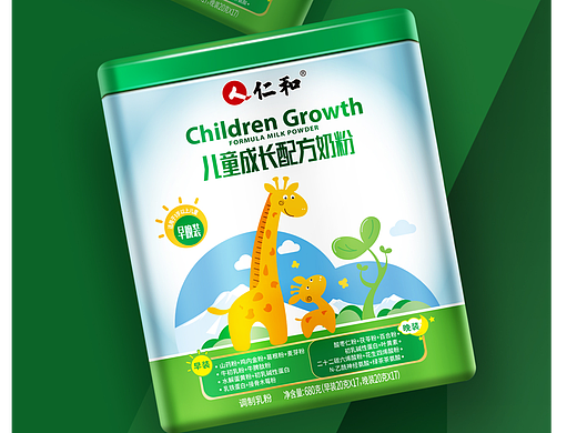 仁和早晚装儿童成长配方奶粉