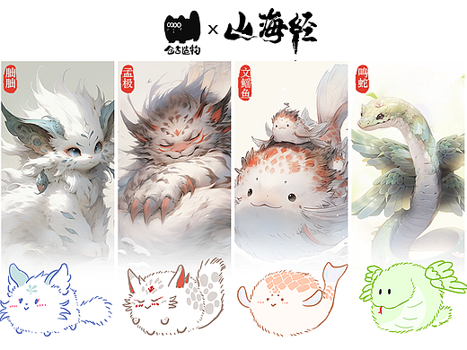 仓吉造物《山海宝典》-涵盖食用，濒危，防护，实用手册及原创IP文创