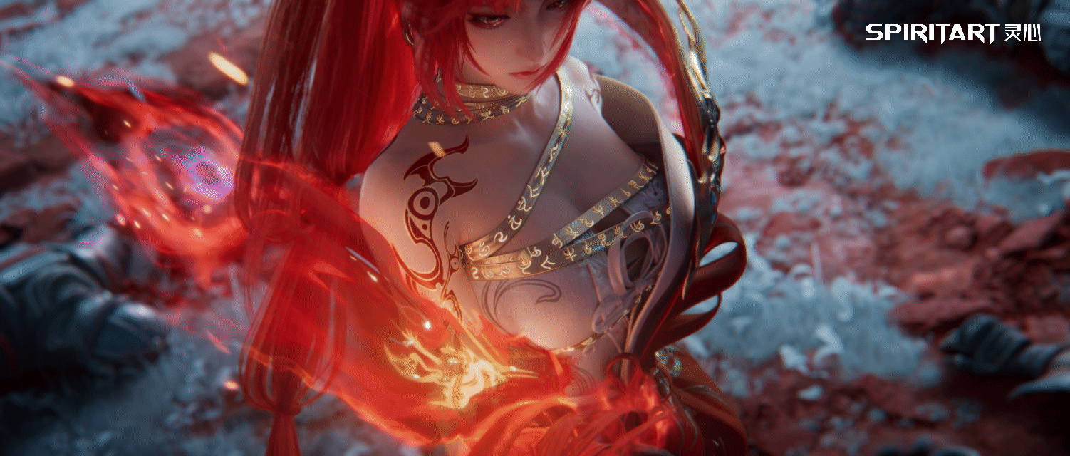 永劫无间《妖刀姬》CG-灵心动漫出品（图ZMzc3MDcyNTc2） - 宣传片 - 站酷设计师灵心动漫原创素材 - 站酷ZCOOL