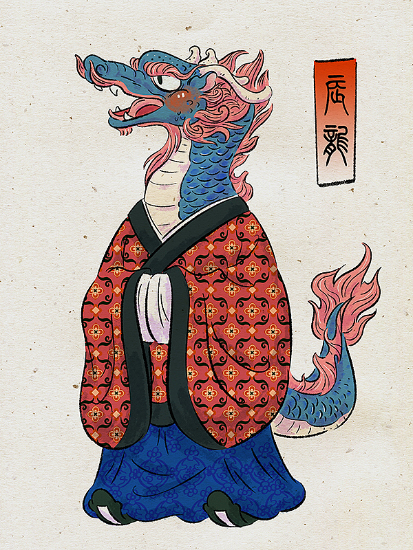 十二生肖插画合集+愤怒的猫十三（图ZMzc3MDczNjUy） - 绘本 - 站酷设计师老咖喱LeaX原创素材 - 站酷ZCOOL