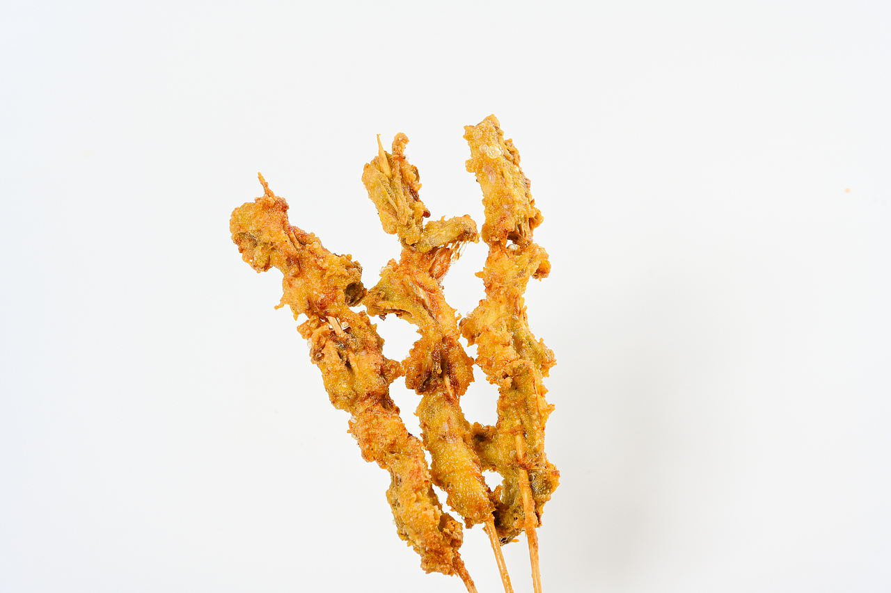 炸串白底图拍摄