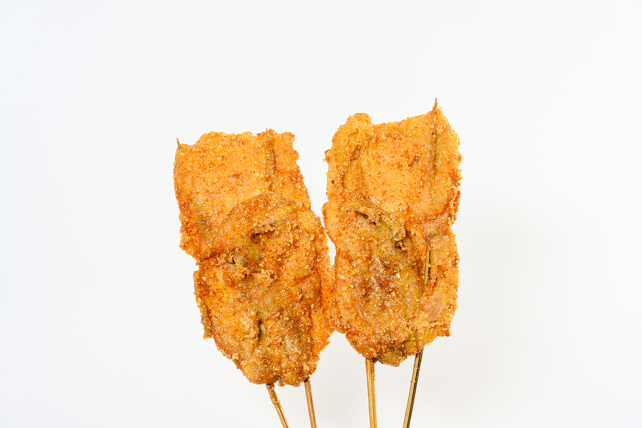 炸串白底图拍摄