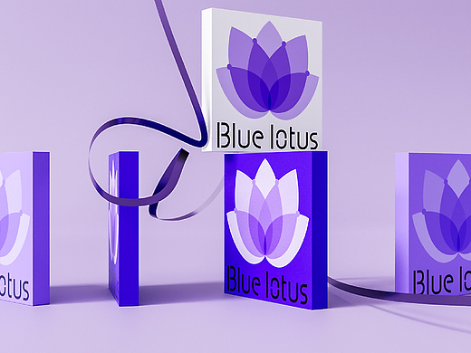 蓝莲花丨品牌LOGO+包装设计