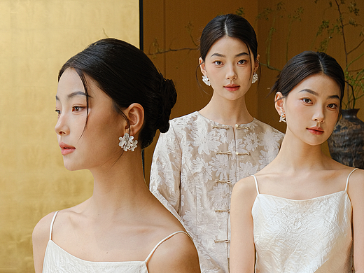 服装拍摄|山有色 2024秋季新中式服装拍摄