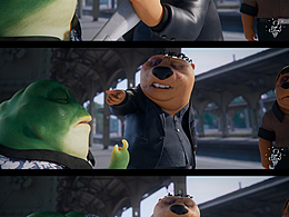 乙人動畫-不中用翻拍短片渲染制作