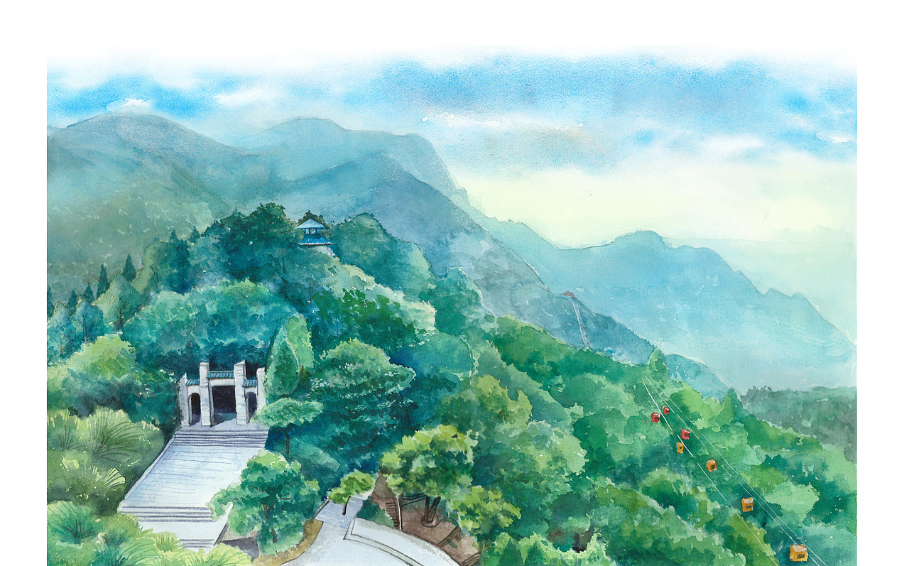 江西省九江市南部  庐山