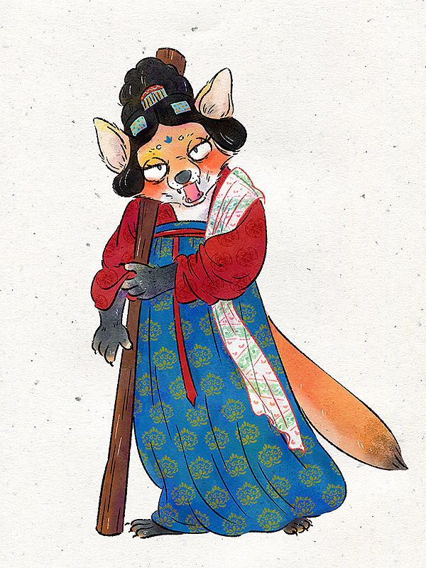 捣练图十二妖怪合集