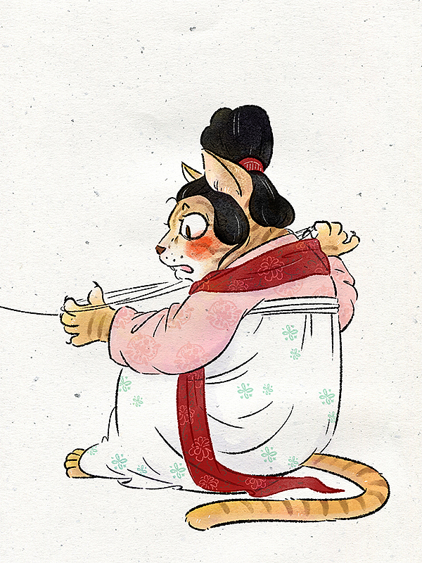 捣练图十二妖怪合集