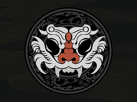山海經(jīng)神獸圖騰（個(gè)人主頁(yè)-ZNzA0MDE3NjA=） - 海報(bào) - 站酷設(shè)計(jì)師WONG0804原創(chuàng)素材 - 站酷ZCOOL