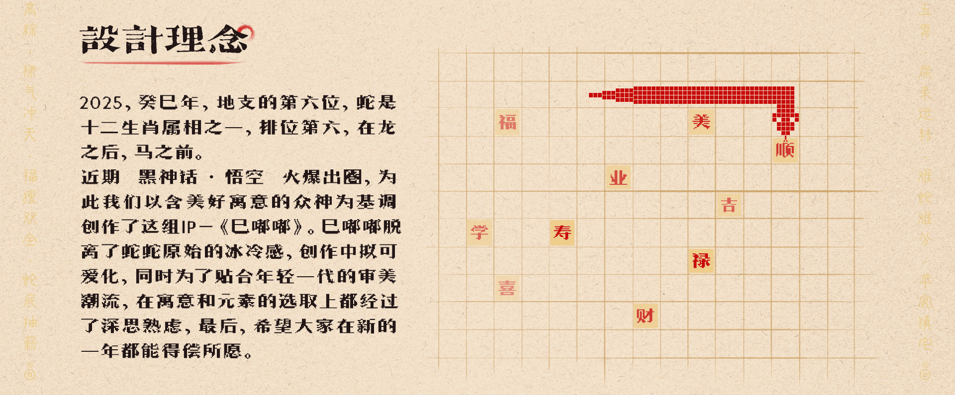 贰零贰伍 · 巳嘟嘟 · 蛇年IP（图ZMzc3MDk3MTQ4） - 商业插画 - 站酷设计师Yuxiny_原创素材 - 站酷ZCOOL
