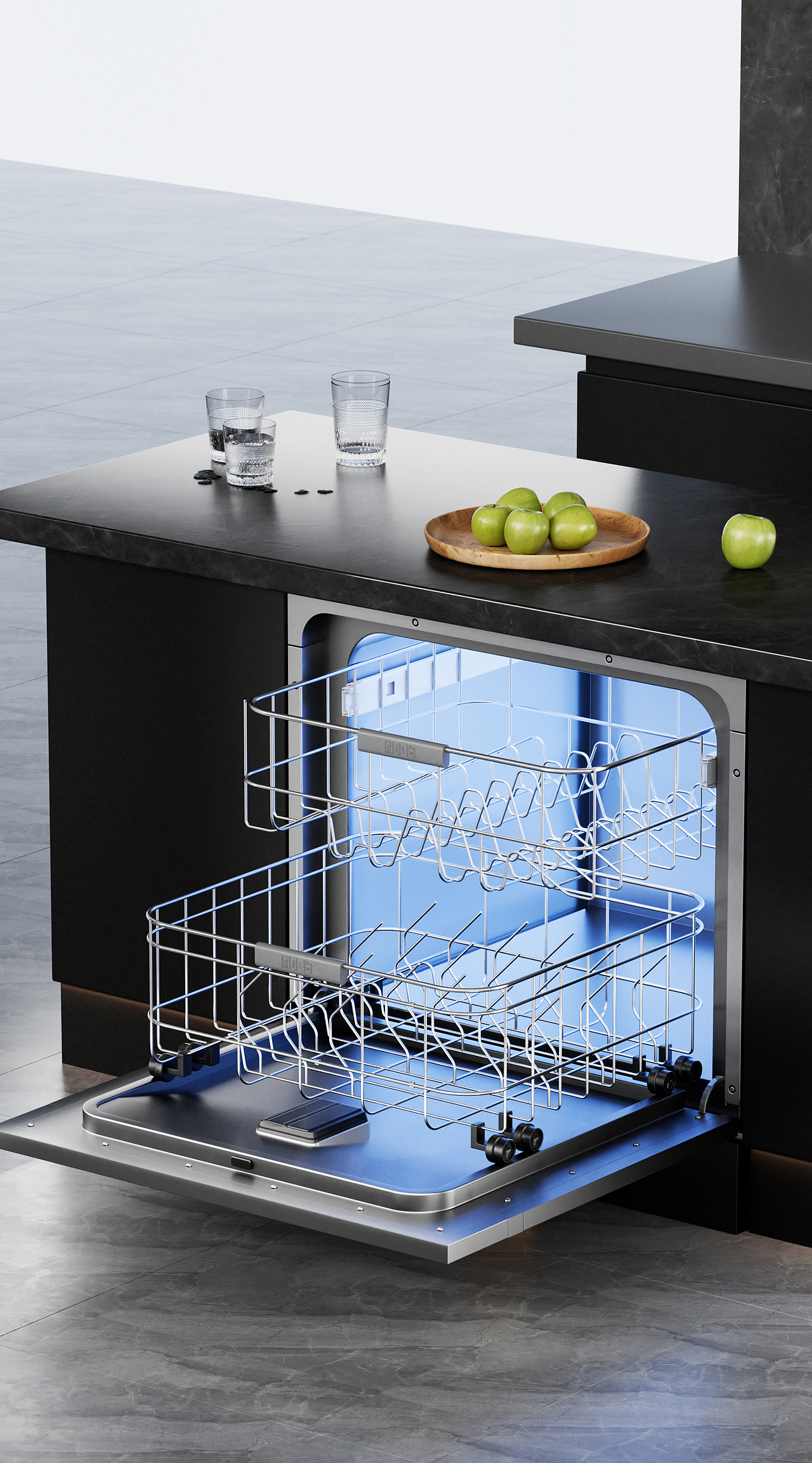 C4D｜家用洗碗機(jī)場景建模渲染（圖ZMzc3MTExMDU2） - 產(chǎn)品 - 站酷設(shè)計師團(tuán)小狗C4D原創(chuàng)素材 - 站酷ZCOOL