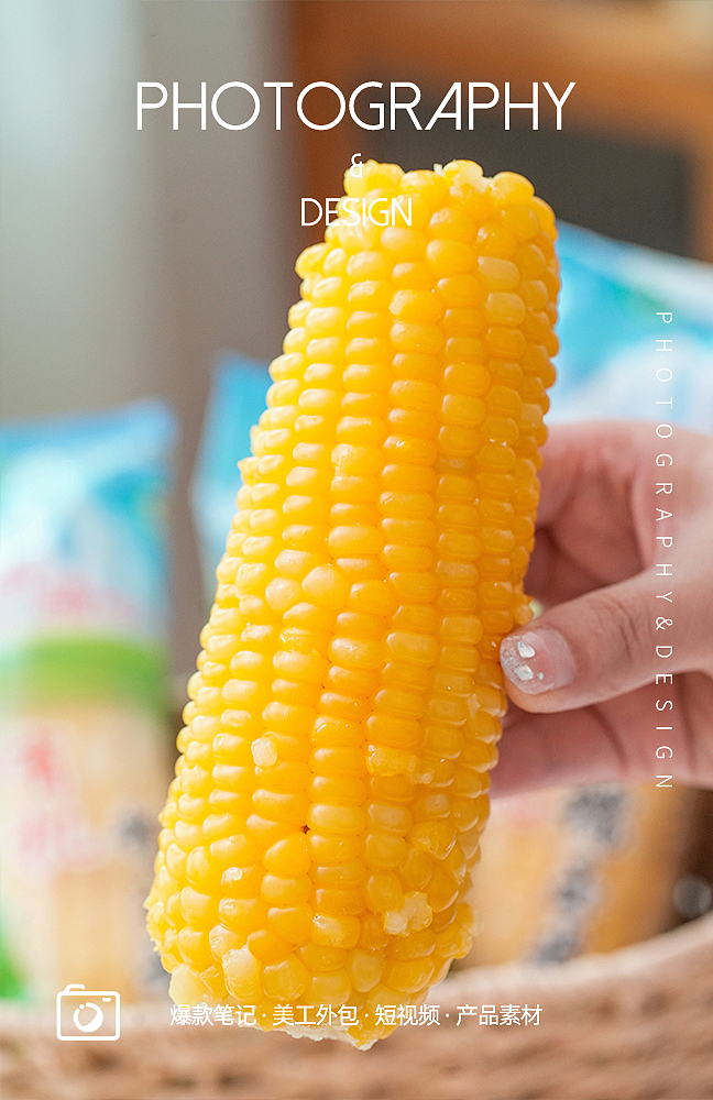 新鲜玉米 糯玉米 农产品摄影设计（图ZMzc3MTI2MDY0） - 美食摄影 - 站酷设计师小曼摄影设计原创素材 - 站酷ZCOOL