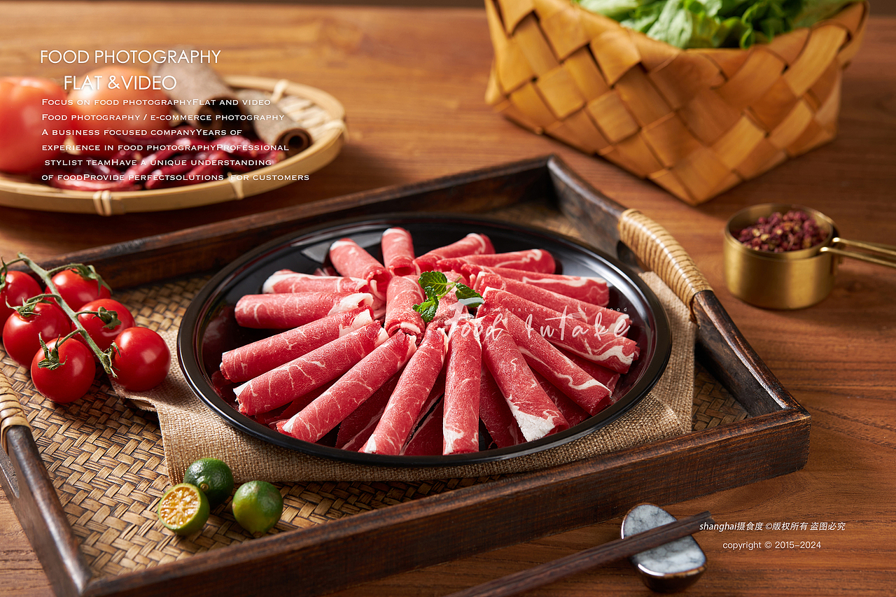 美食摄影 | 游牧御品火锅肉卷拍摄 ✖ 上海摄食度