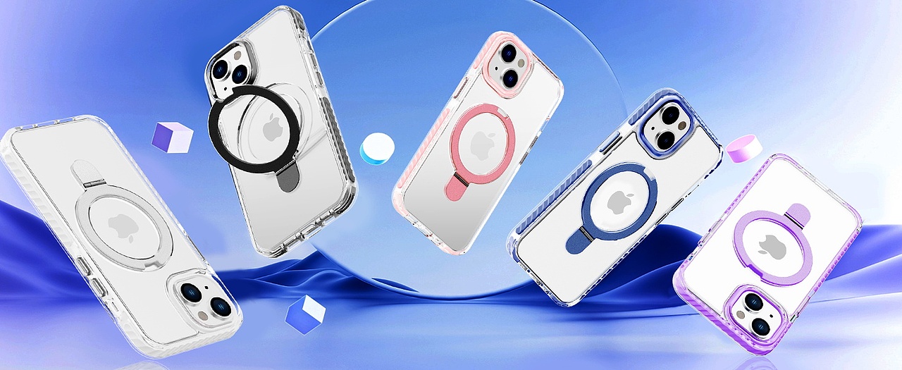 透明手机壳渲染