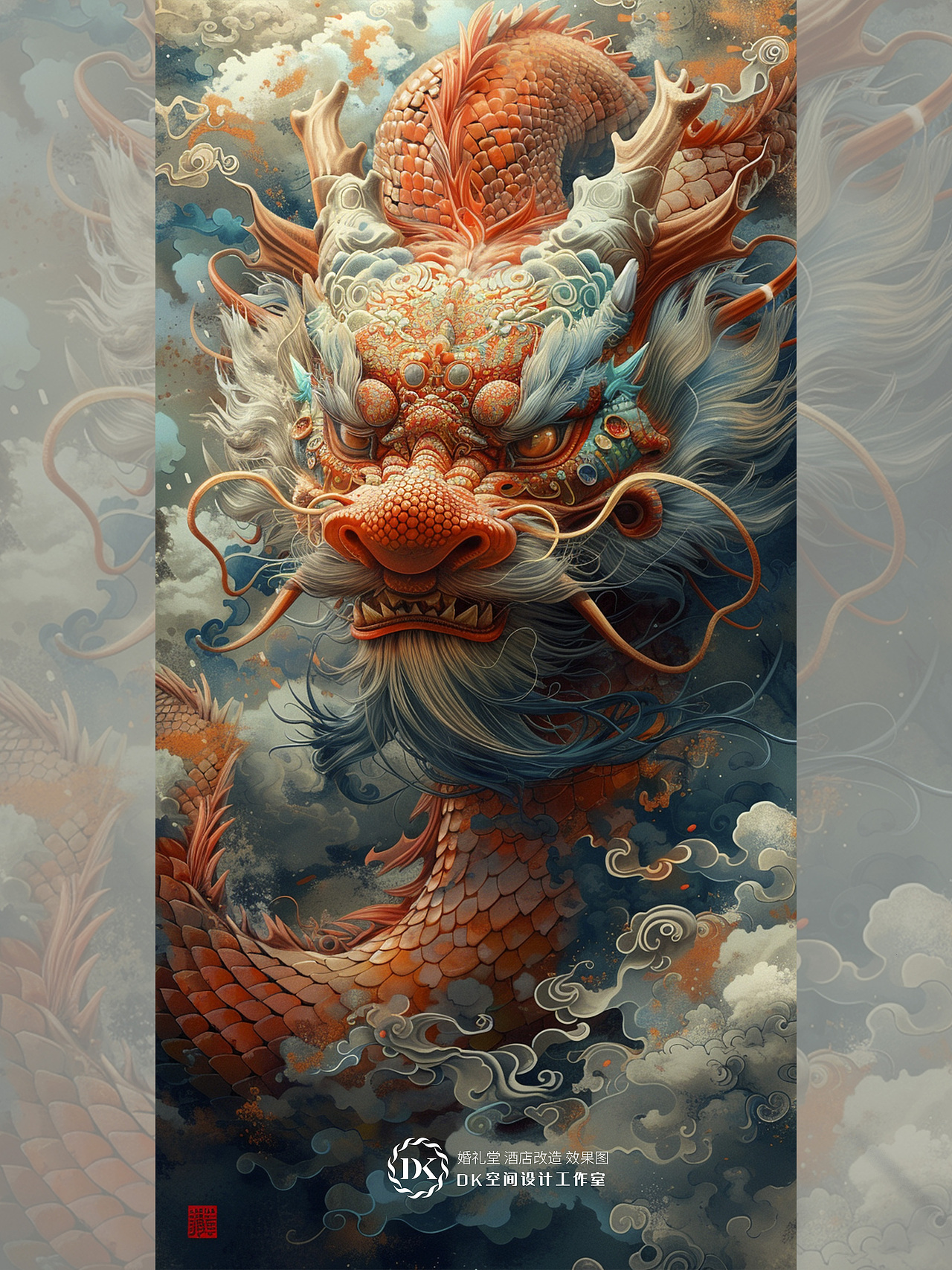 数字艺术--霸气龙