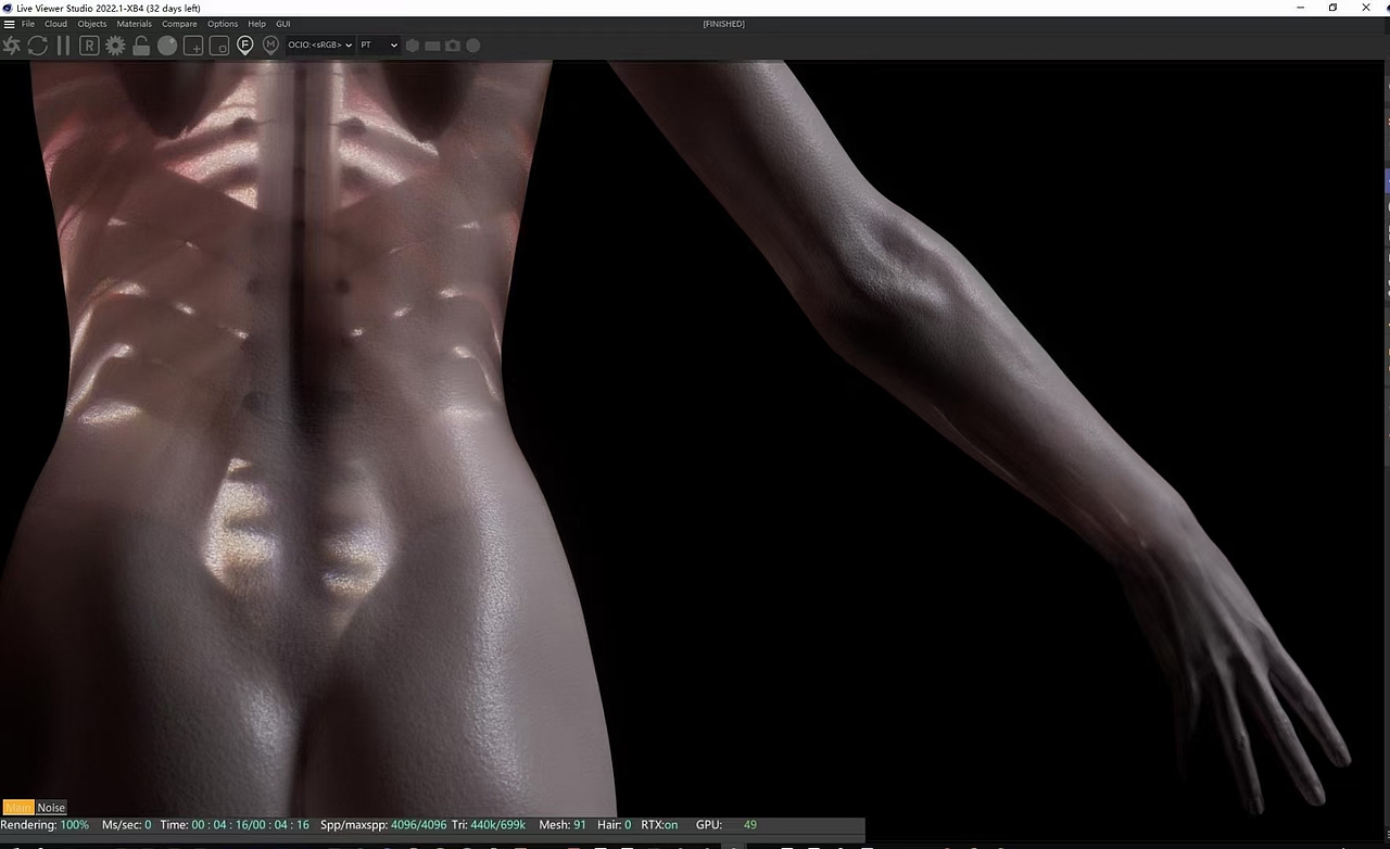Synthia女性角色造型三维建模设计