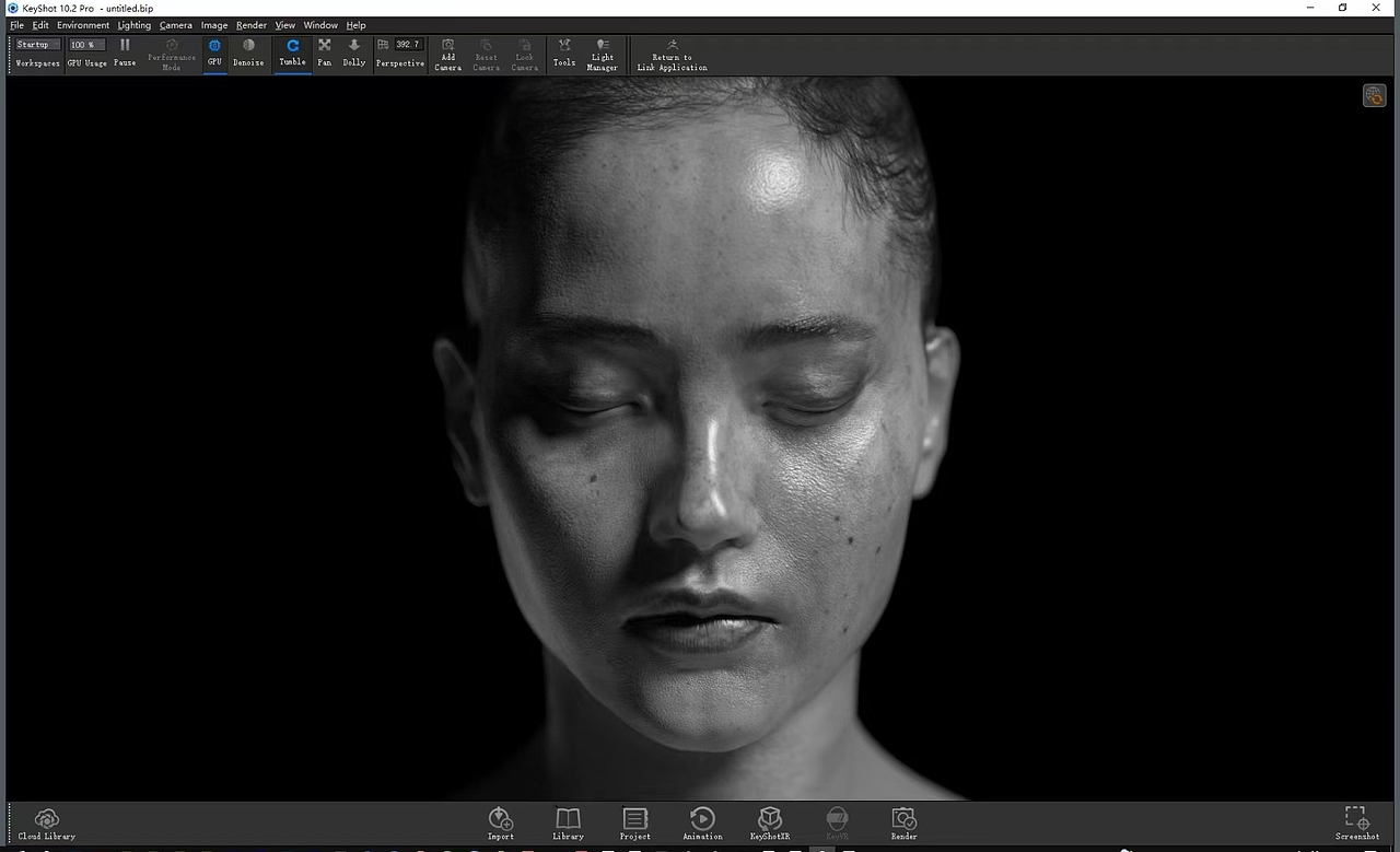 Synthia女性角色造型三维建模设计